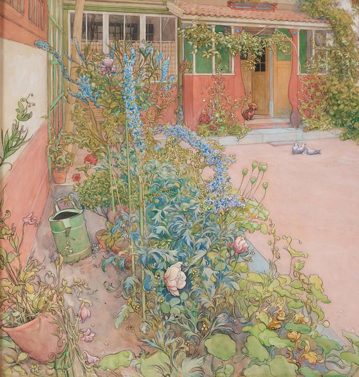 Carl Larsson, "Målargården".