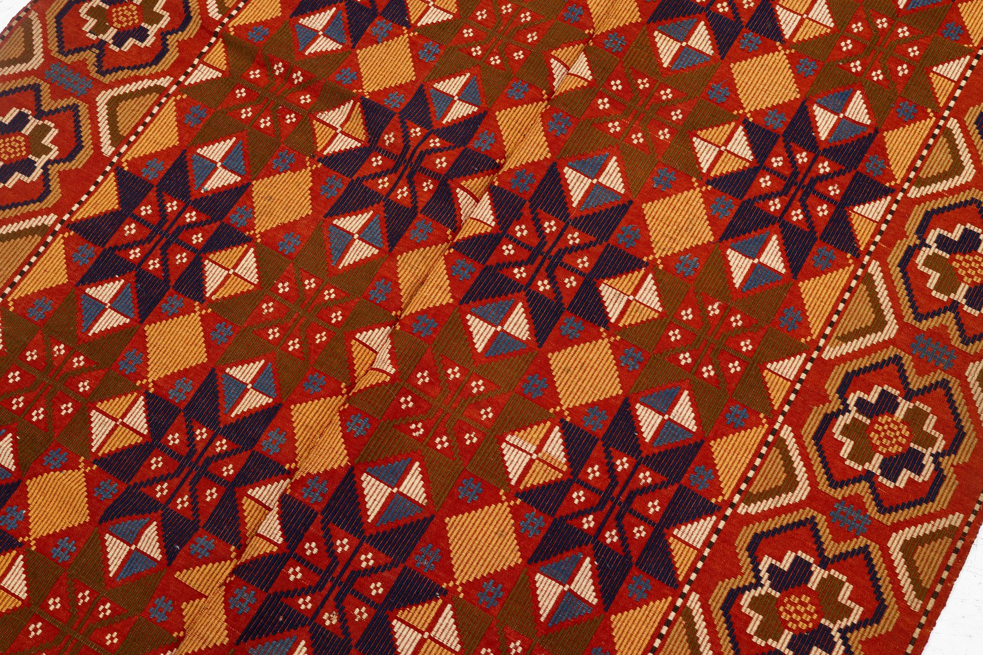 A textile, Scandinavia, circa 1900, c. 195-200 x 130 cm.