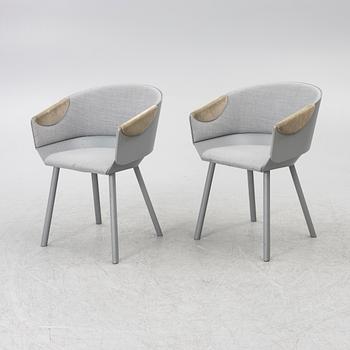 Stefan Diez, armchairs, 4 pcs, "Houdini", E15.