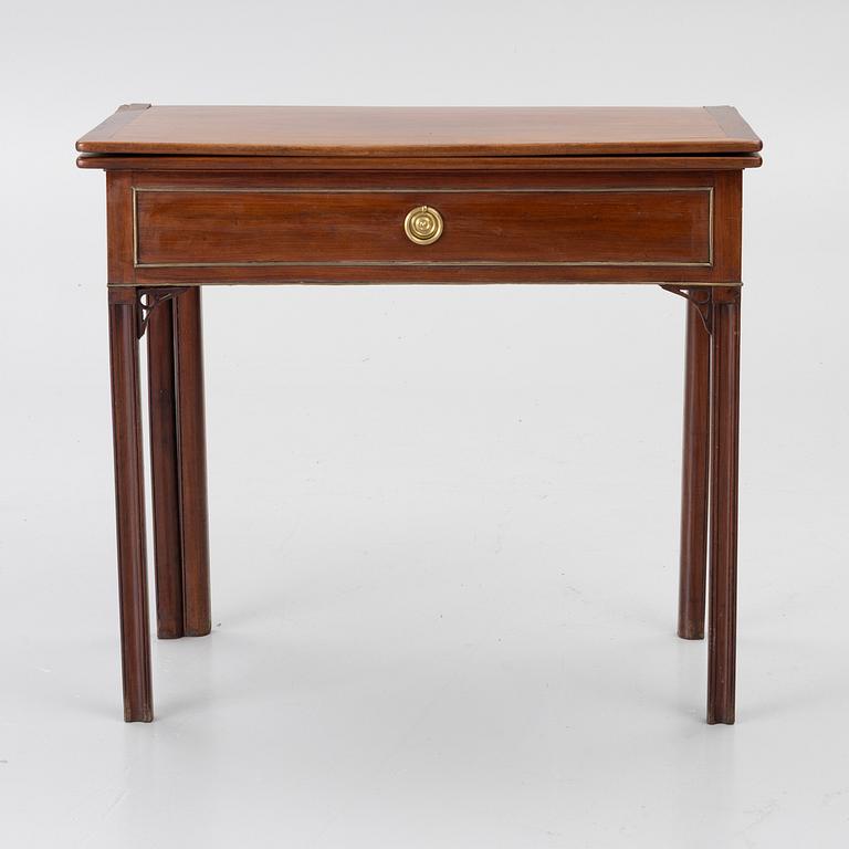 Spelbord, Stockholmsarbete, omkring år 1800, Sengustavianskt.