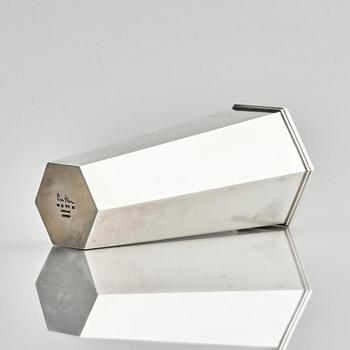 Wiwen Nilsson, a sterling silver vase, Lund, Sweden 1947.