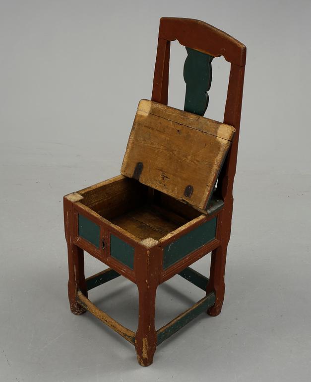 STOL, allmoge, 1800-tal.