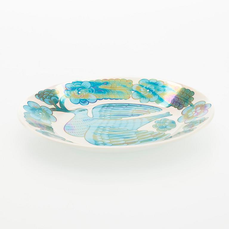 Birger Kaipiainen, koristelautanen, merkitty Birger Kaipiainen Arabia Art Made in Finland.