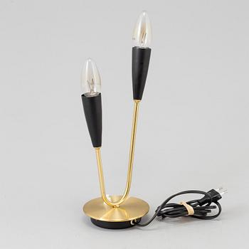 AB ARMATURHANTVERK, Göteborg, bordslampa, omkring 1955-60.