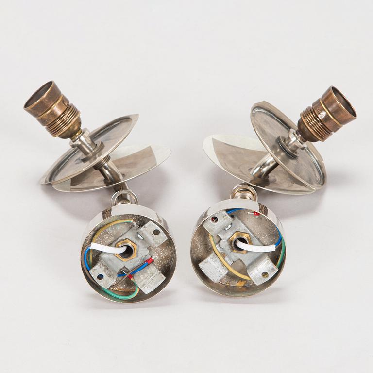 Paavo Tynell, a pair of 1930s '7239' wall lights for Taito.