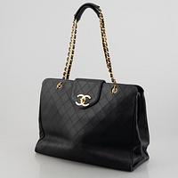 Chanel, "Vintage Supermodel Jumbo Tote", 1994-1996.