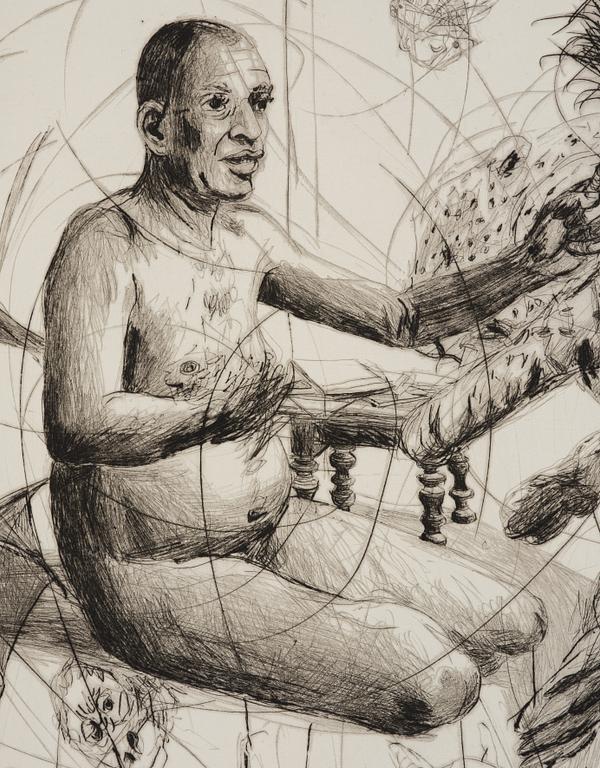 Linn Fernström, "Helig man med blicken".