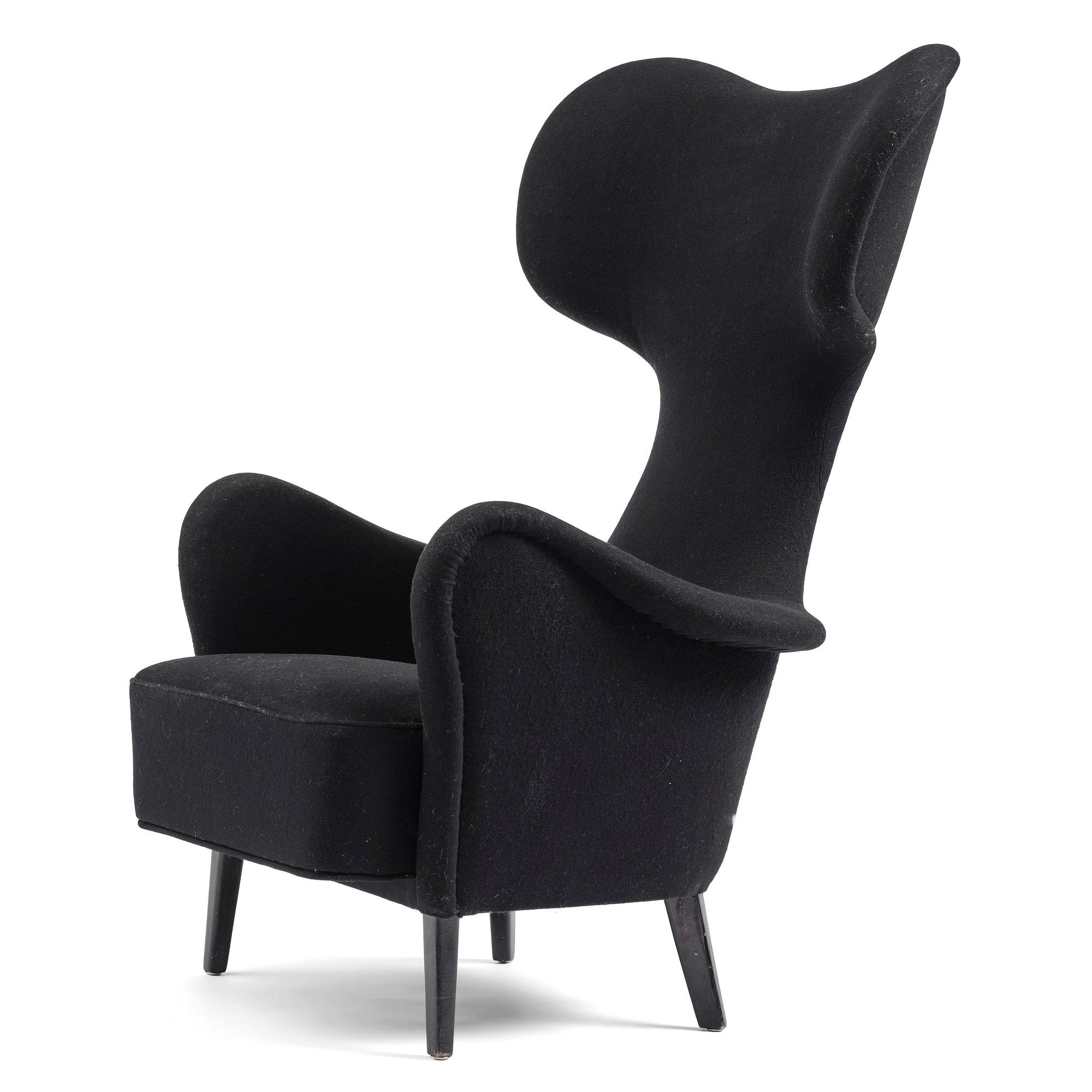 Gustaf Axel Berg, a rare "Estelle" armchair, G. A. Berg, Stockholm, 1940s.