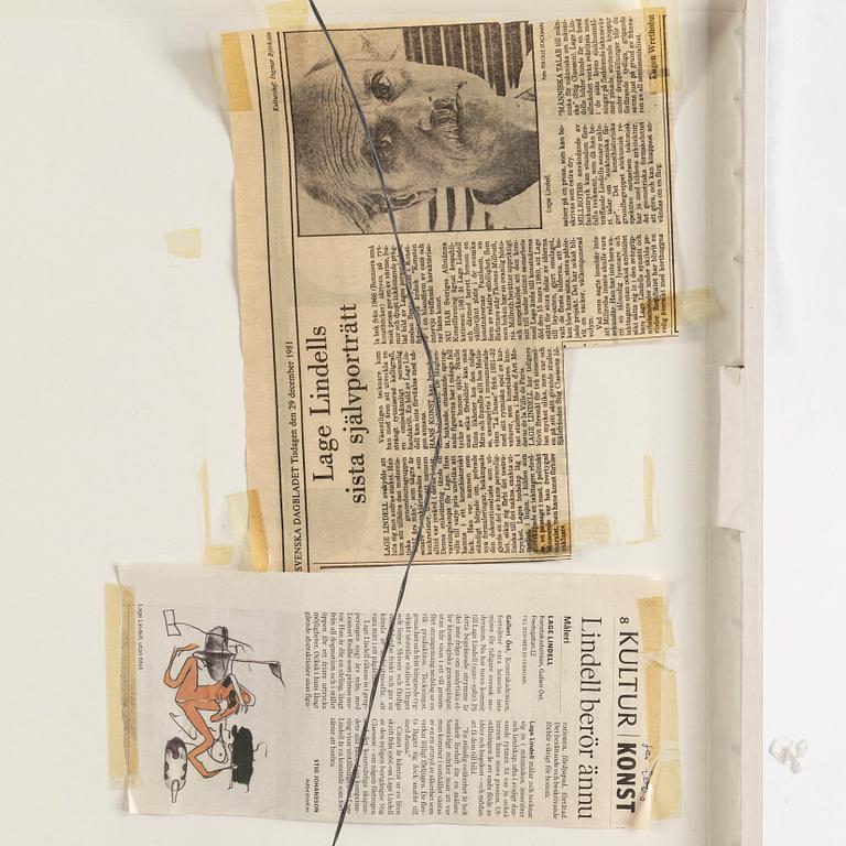 LAGE LINDELL, silkscreen in colours, signed 33768.