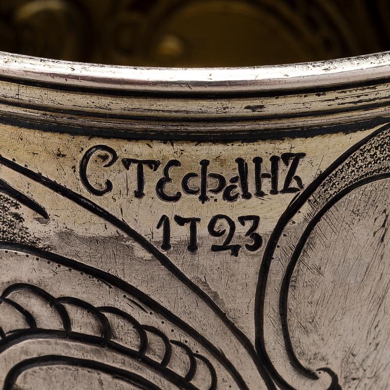 A CUP, silver, Tallinn, Sven Herling 1733-1777.