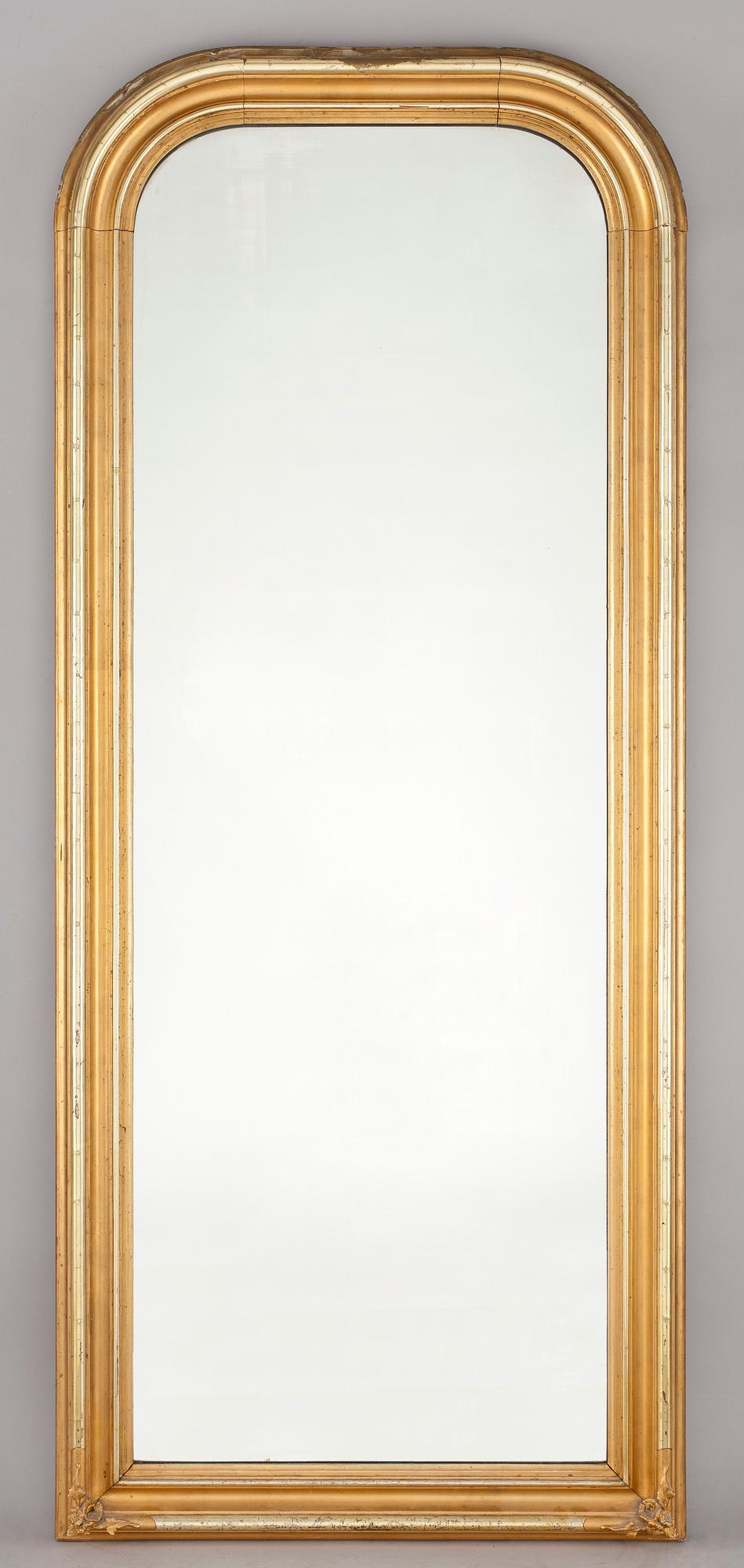 SPEGEL med KONSOLBORD, rokokostil, 1900-tal.