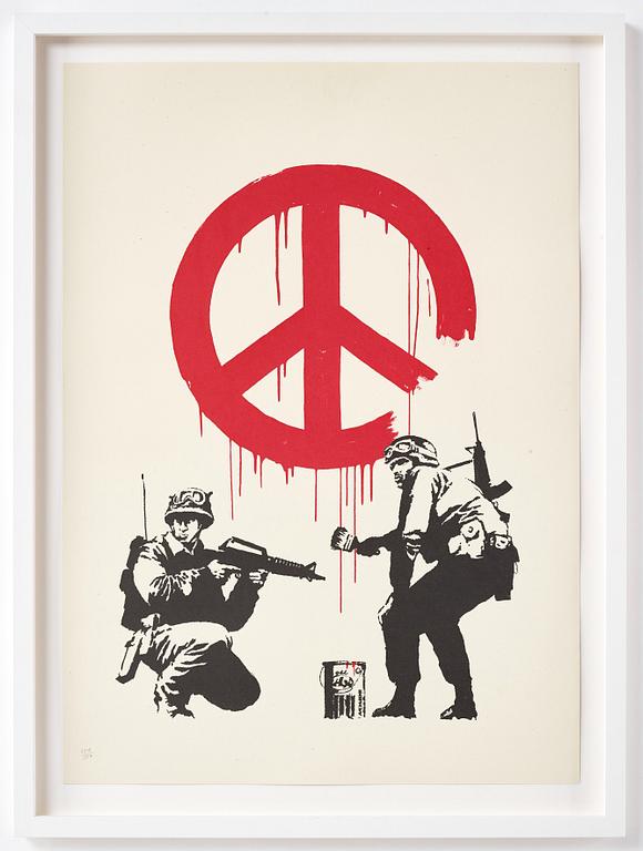 Banksy, ”CND”.