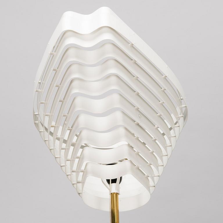 ALVAR AALTO, A FLOOR LAMP, "Angel's Wing". Manufactured by Valaistustyö.
