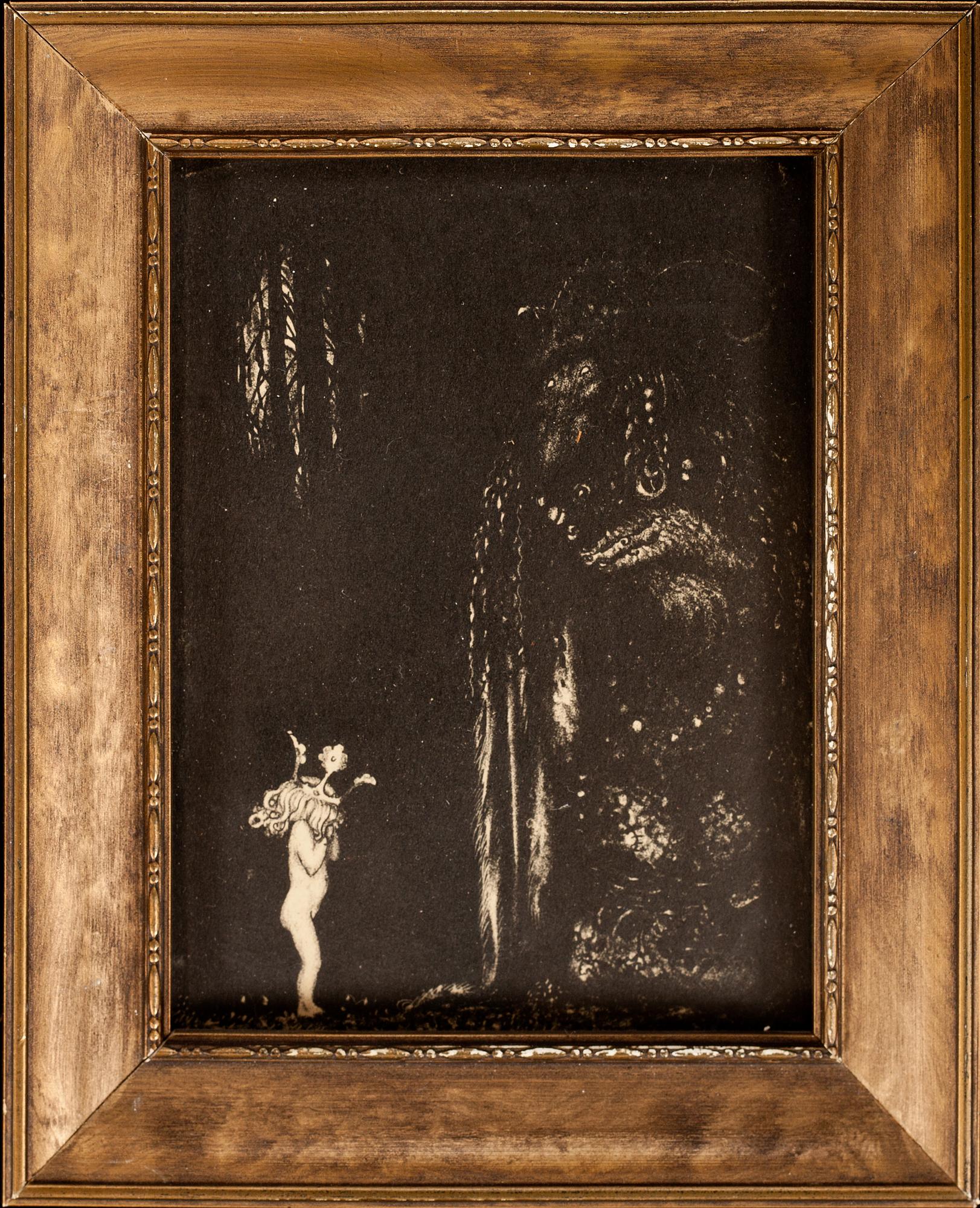 JOHN BAUER, 10 st, litografier, osignerade.