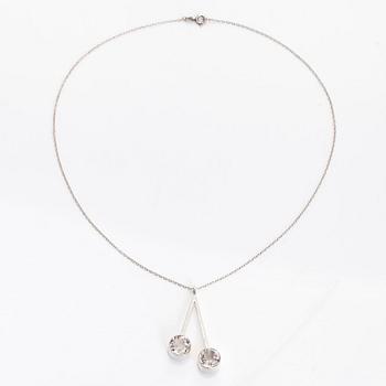 Tuomo Rissanen, halssmycke, bergskristall, silver, Kuopio 1966.