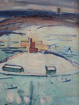 Einar Jolin, View of Kastellholmen.