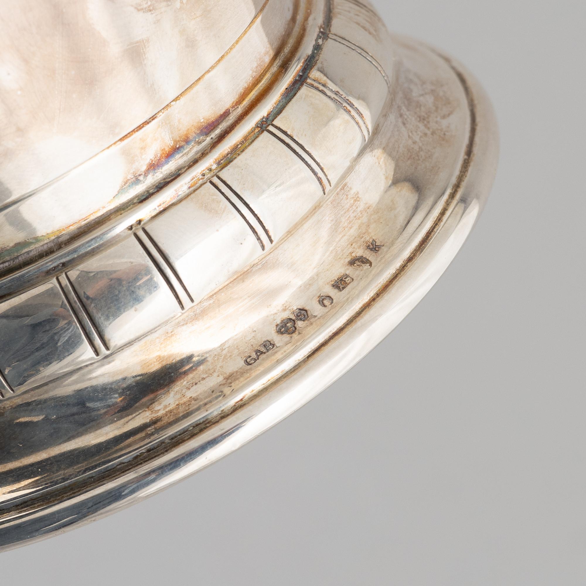 A silver beaker, GAB, Stockholm 1948.