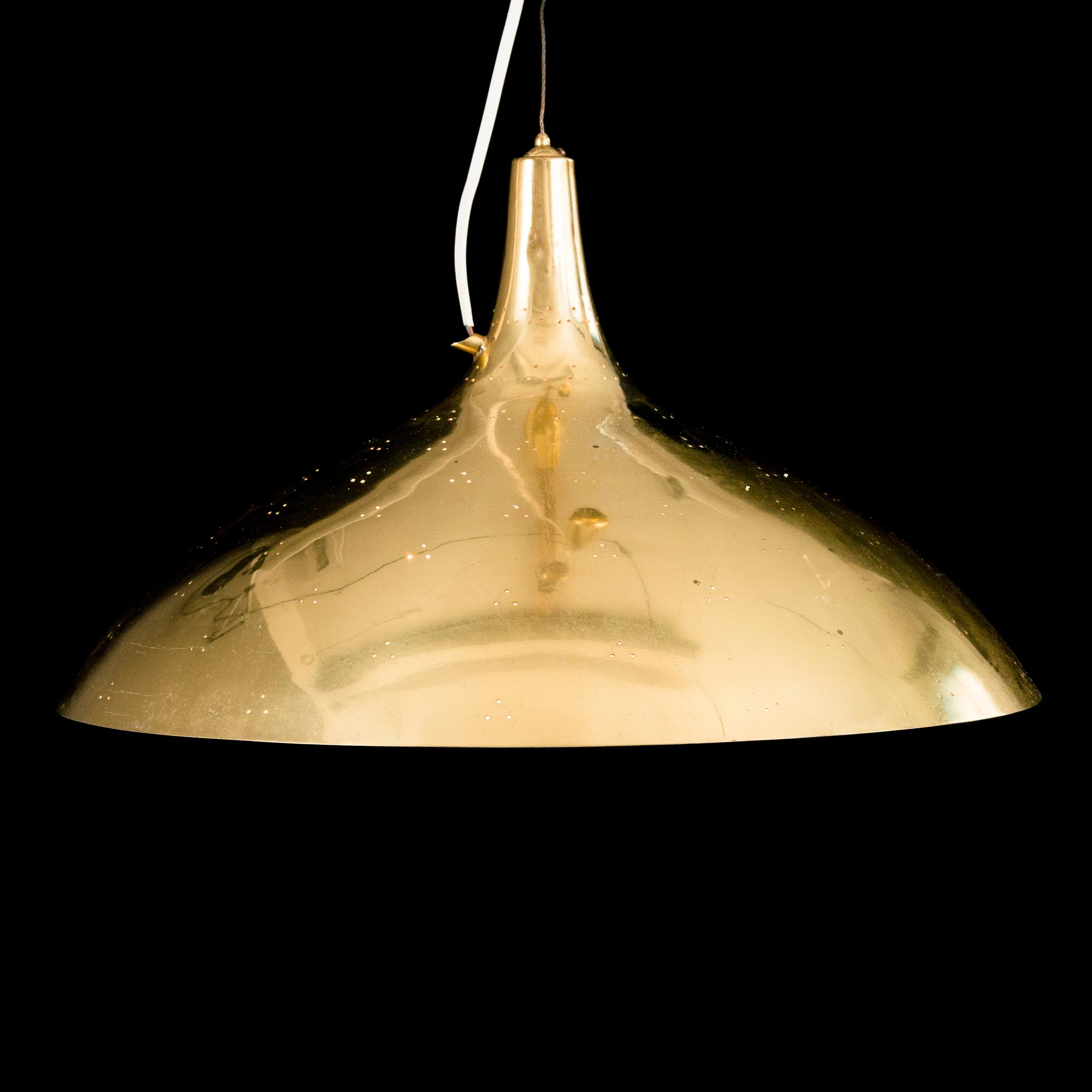 A mid-20th century '1965' pendant light for Taito /Idman, Finland.