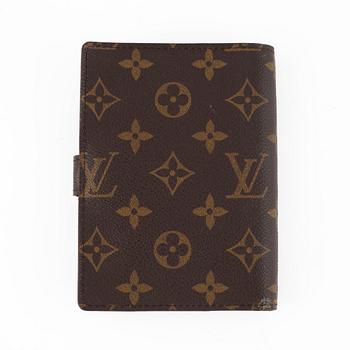 Louis Vuitton, "Monogram canvas Ring Agenda Holder".