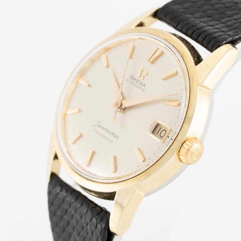 Omega, Seamaster Calendar, armbandsur, 34 mm.