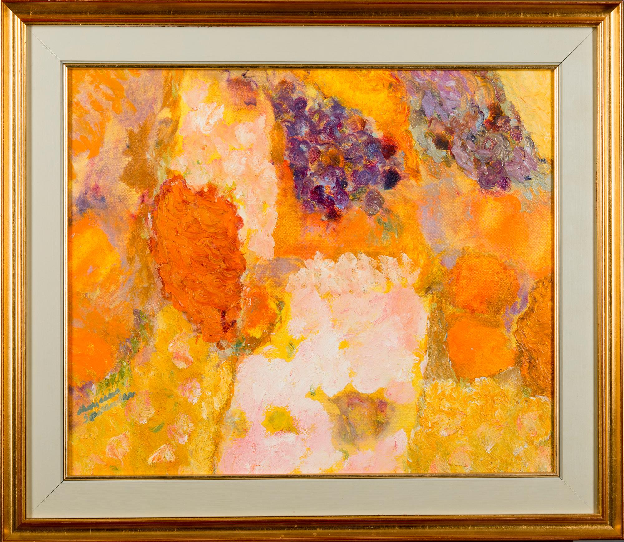 MARJAANA SAVANDER, olja på duk, signerad.