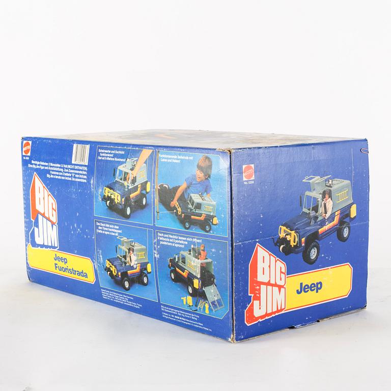 BIG JIM, Jeep i förpackning, Mattel, 1981.