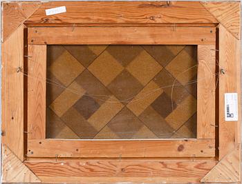 PER EKSTRÖM, olja på duk på pannå, sign.