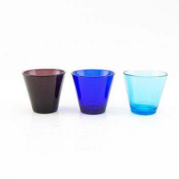 Drinking glasses, 26 pcs, Iittala Finland, mid/second half of the 20th century.