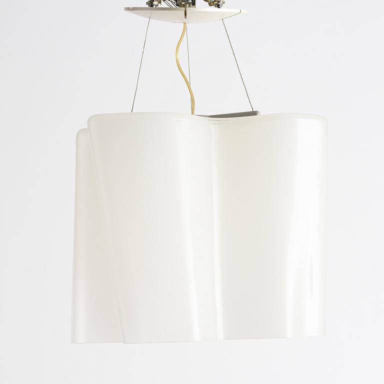 Michele De Lucchi and Gerhardt Reichert, ceiling lamp, "Logico", for Artemide, Italy, 21st century.