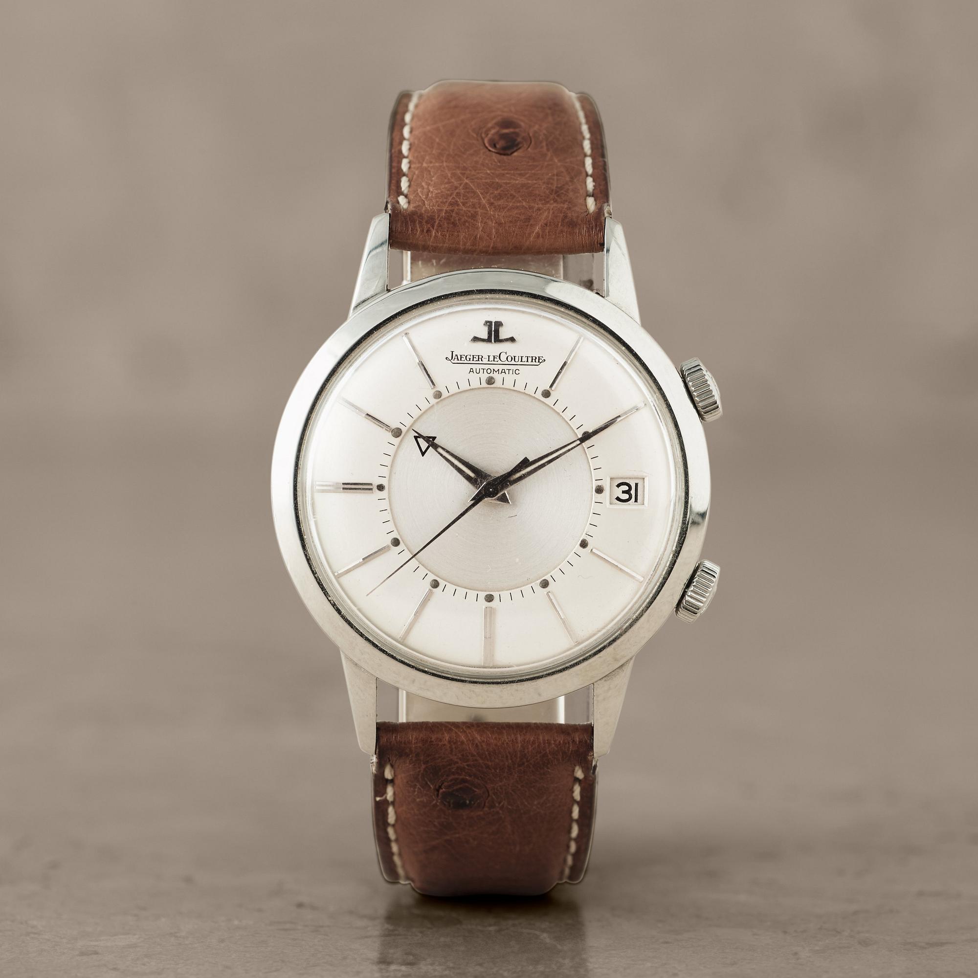 JAEGER-LECOULTRE, Memovox, wristwatch, 37 mm,