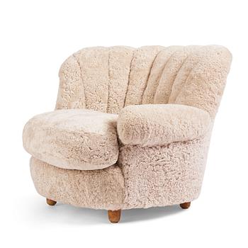 255. Carl Malmsten, a "Redet" armchair, Sweden mid-20th century.