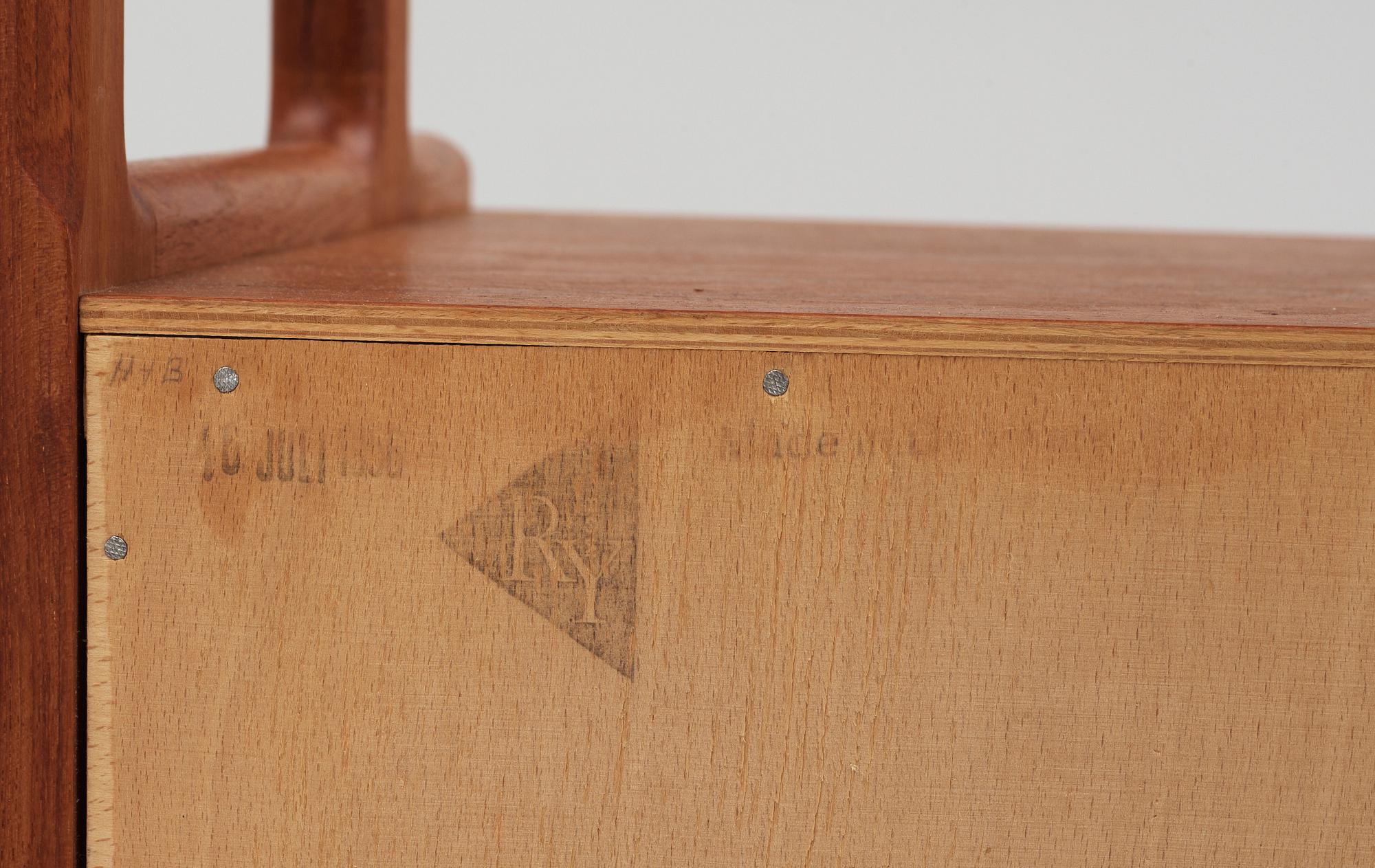 BOKHYLLA. Hans J Wegner, RY Möbler, Danmark, bäd dat 1956.