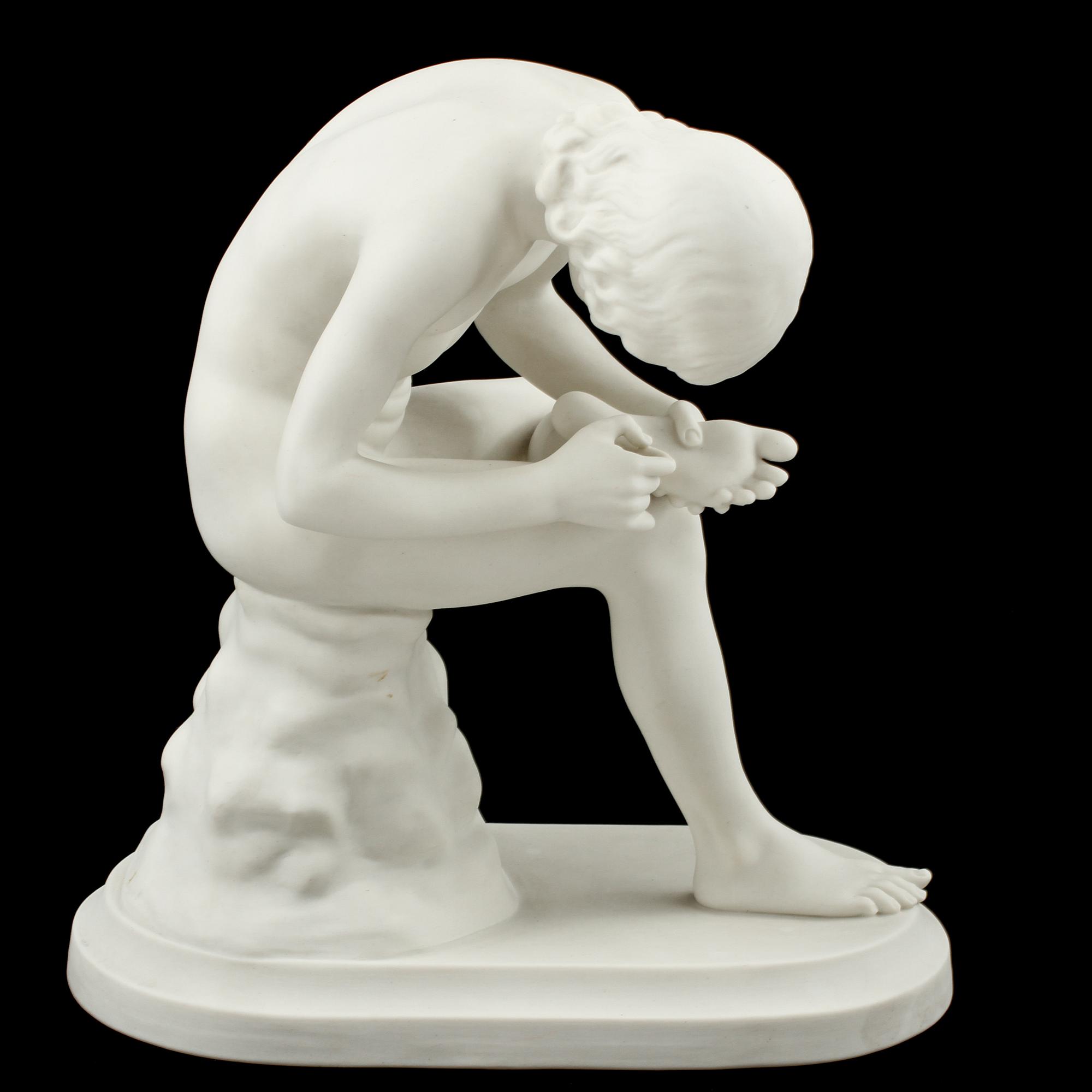 FIGURIN, parian, Gustafsberg, 1920.