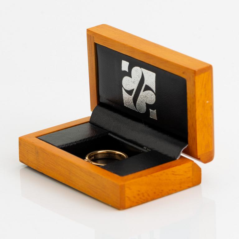 Brilliant cut diamond ring, Schalins.