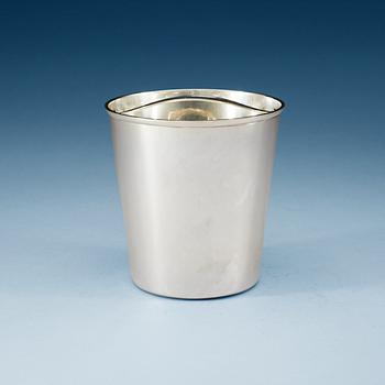 673. An Åke Strömdahl sterling ice-bucket by Hugo Strömdahl, Stockholm 1953.