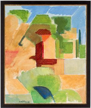 BERTIL ÖHLUND, olja på duk. Signerad.