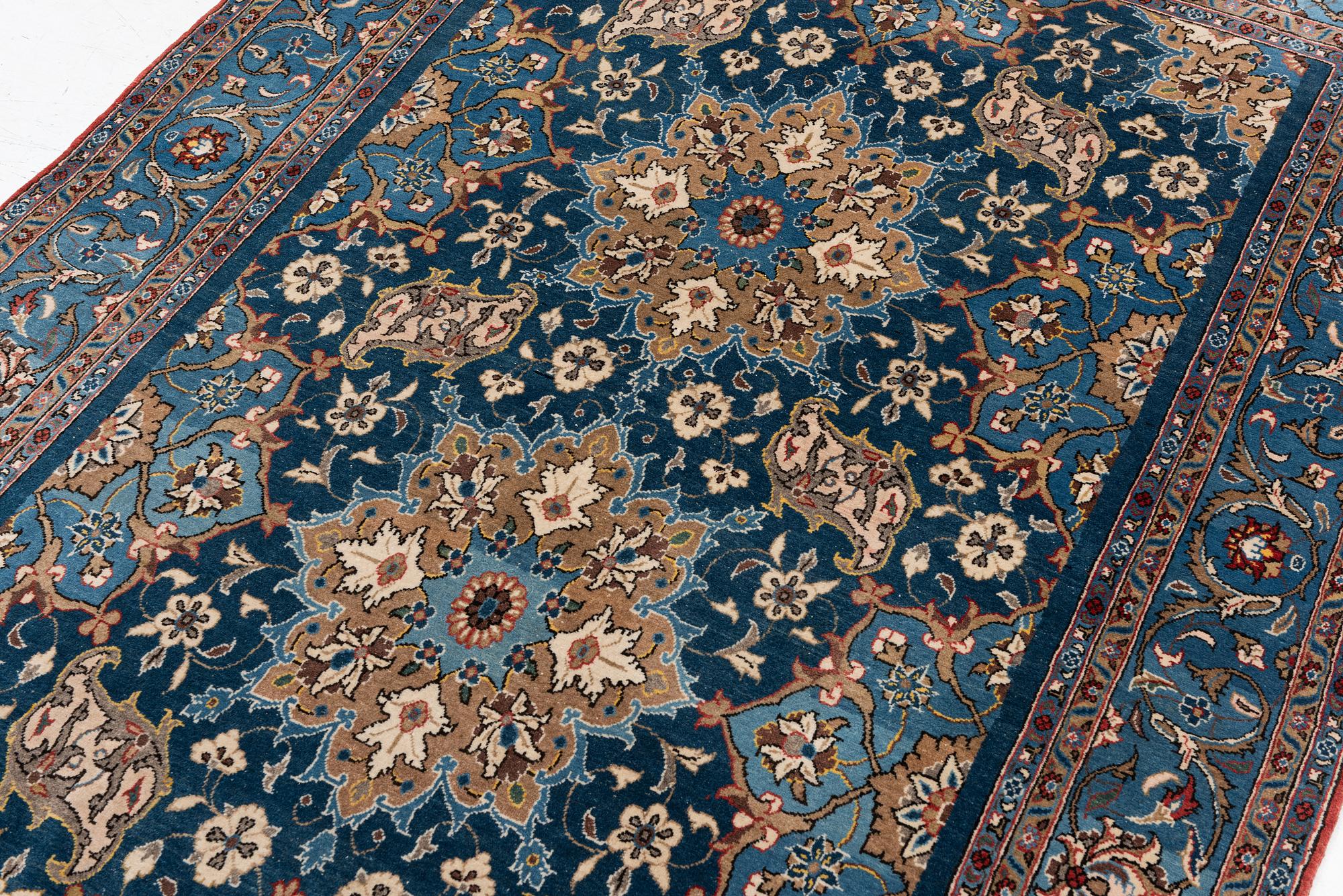 Rug, Ghom, approx. 220 x 140 cm.