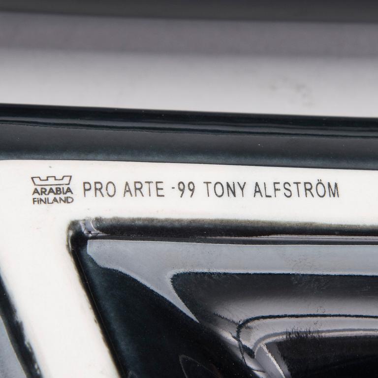 SERVERINGSSKÅL, porslin, Tony Alfström Pro Arte -99, Arabia.