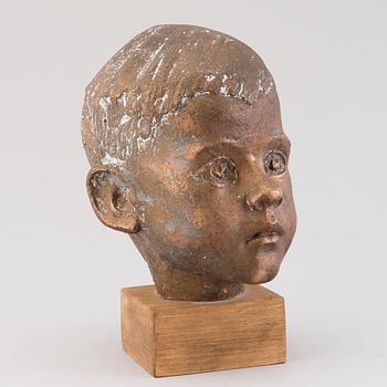 HEIKKI HÄIVÄOJA, pronssia, signeerattu ja päivätty 1958, numeroitu 1/2.