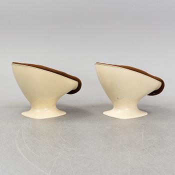 Team Tillberg, a pair of easy chairs, model 'Apollo' Overman AB, Tranås, Sweden 1970's.