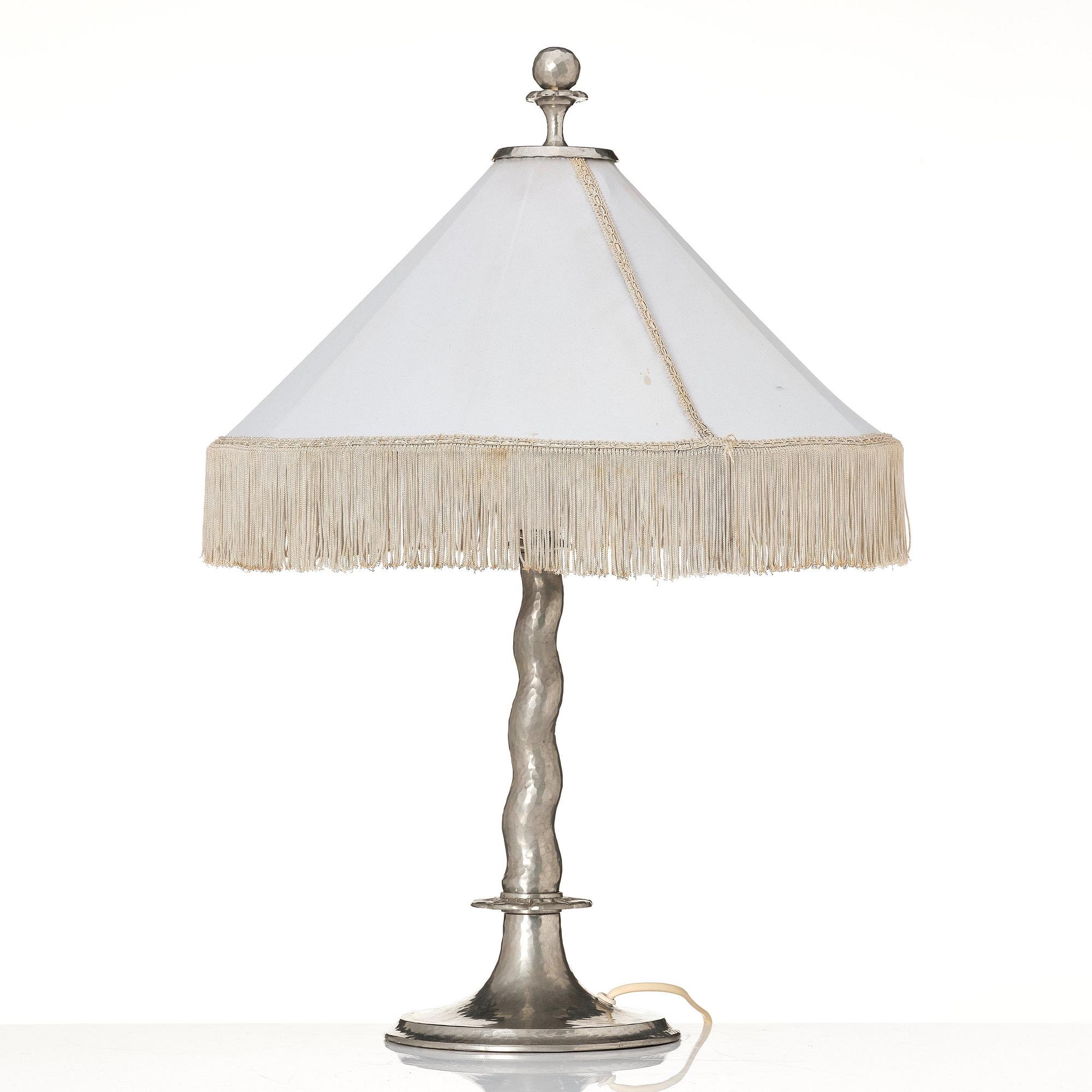 Harald Notini, a table lamp, model "6891", Arvid Böhlmarks Lampfabrik, 1920s.