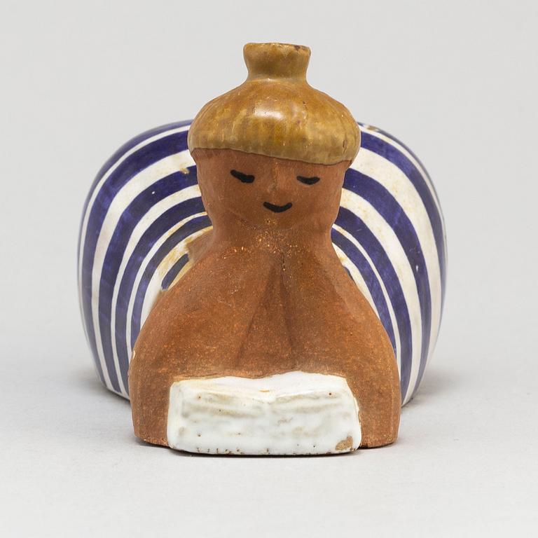 LISA LARSON, a 'Beata' stoneware figurine from Gustavsberg, 1958-1973.