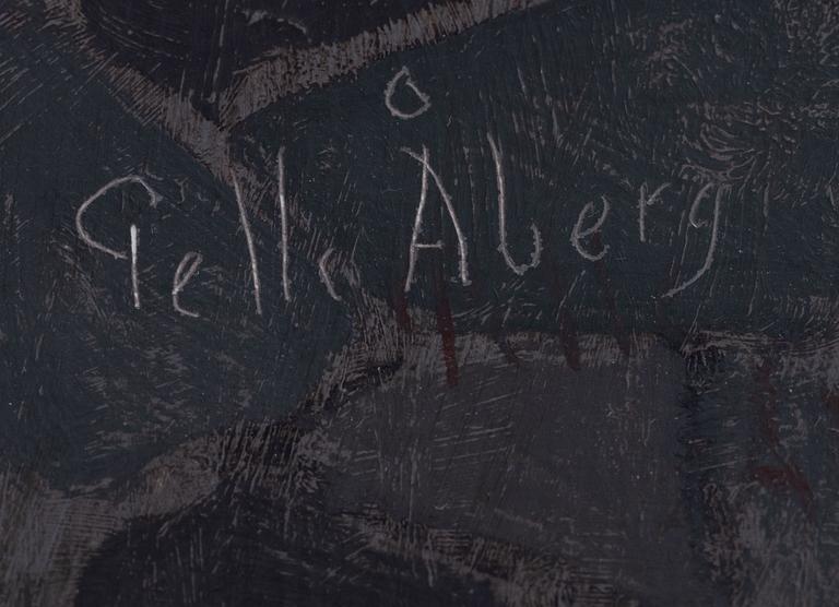 Pelle Åberg, Outside the tobacco shop.