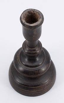 LJUSSTAKE, trä, barockmodell, troligen 1700/1800-tal.