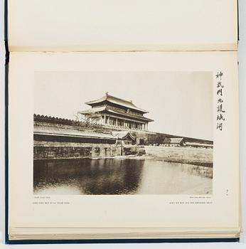 BOK, en volym. Osvald Siren, The Imperial Palaces of Peking. Paris och Bryssel, MCMXXVI.