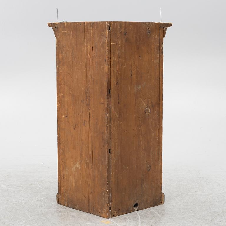 A folk art cupboard, Dalarna, 19th century.