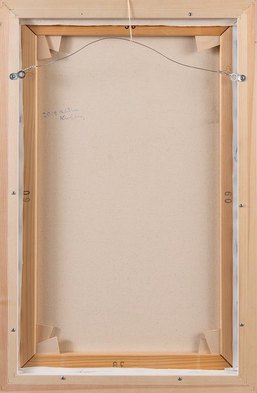 KRISTIAN KROKFORS, oil on canvas, a tergo 2012.