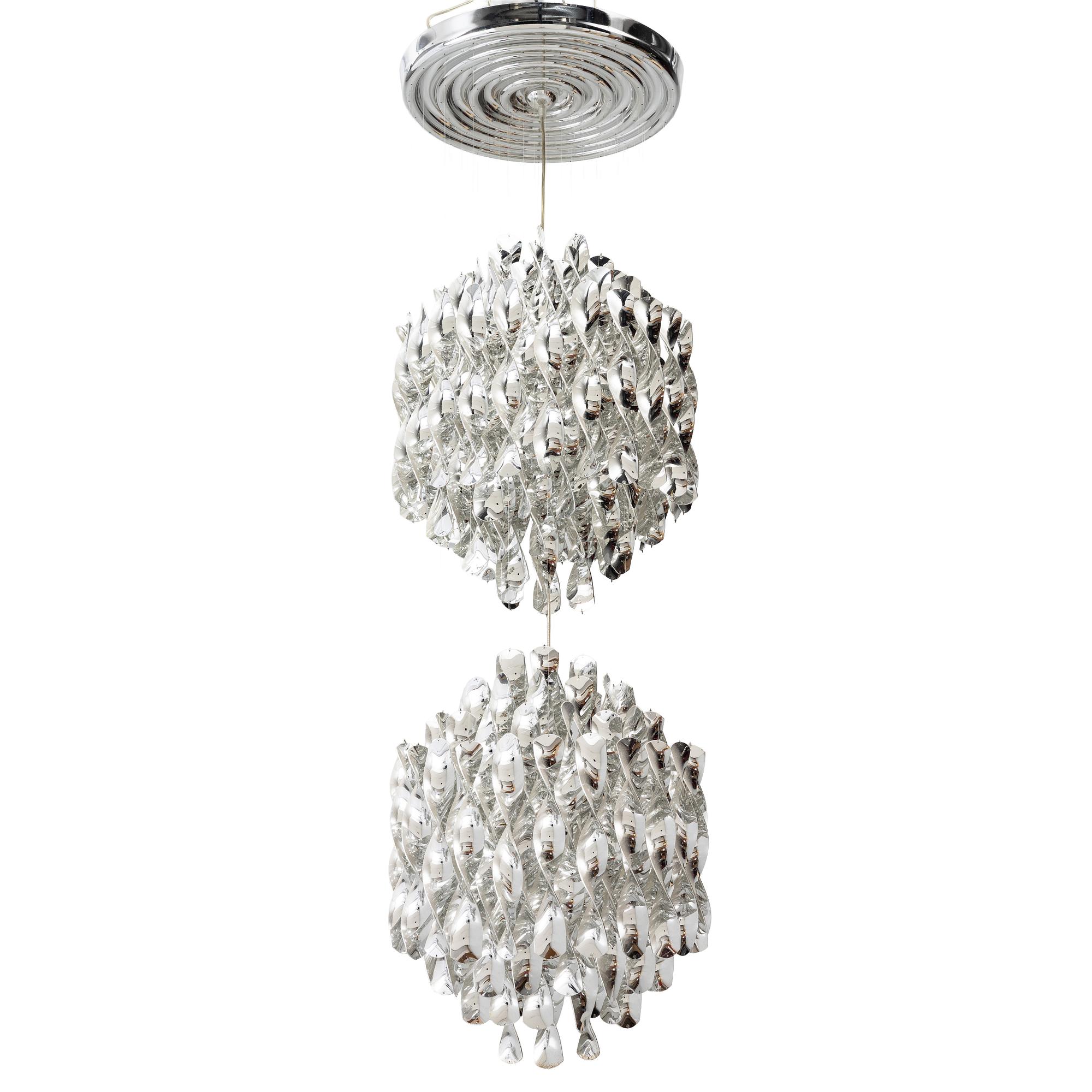 Verner Panton, taklampa, "Spiral SP2", Verpan.
