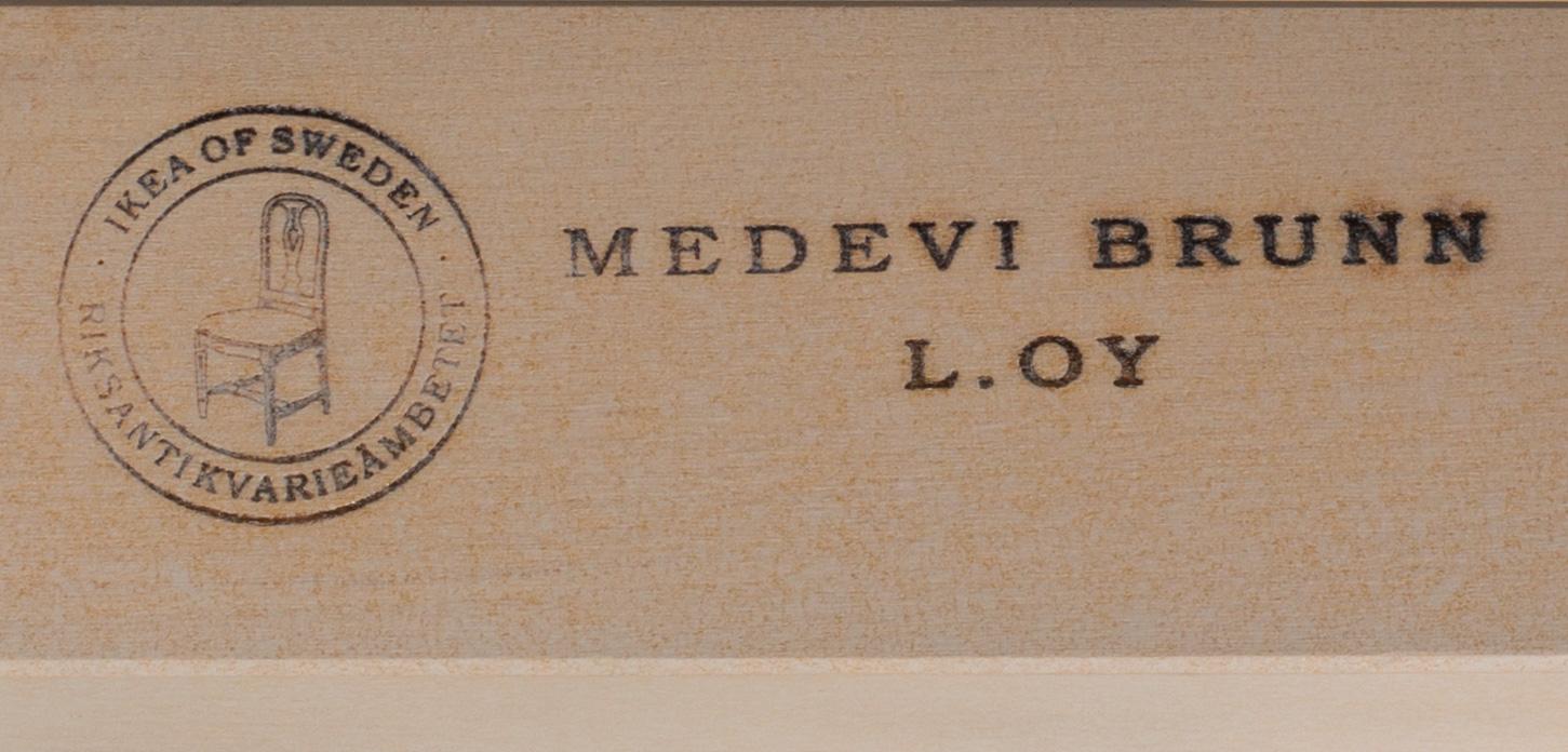 A pair of armchairs, "Medevi Brunn" IKEA, late 20th century,.