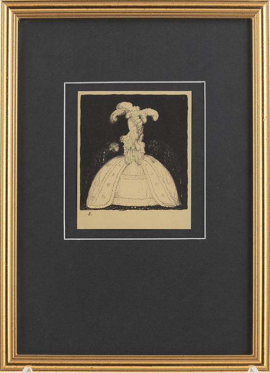 John Bauer, "Två friare".